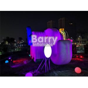 Durable Outdoor Elephent Shape Inflatable Advertising Tent With LED