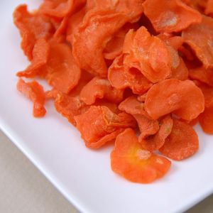 Wholesale Bulk Packing Dried Carrot Chips Dehydrated Carrot Flakes