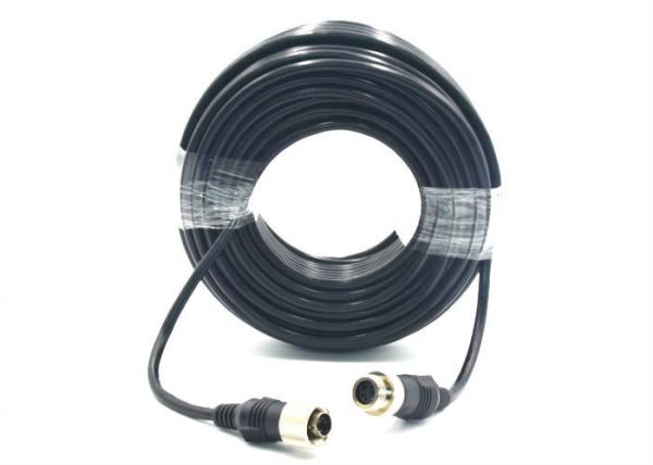 4 Pin Backup Camera Cable S Video PVC Extension Cable OD 5.0mm