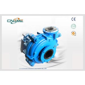 China Corrosive Slurry Transfer  Rubber Lined Slurry Pumps For Heavy Mining on sale