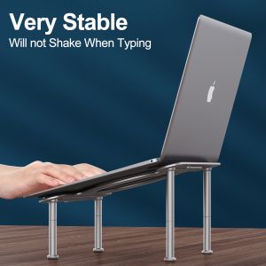 614g 15.6inch Silver Liftable Notebook Desk Stand Height Adjustable