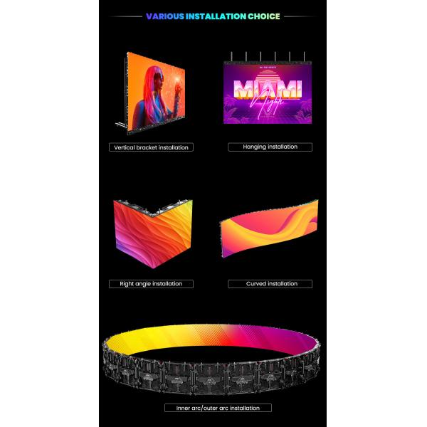 7680hz p1.56 p3.91 p2.6 p2.97 p2.604 p2.976 wall video stage rental led screen display