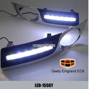 Quality Geely Emgrand EC8 DRL LED driving Lights led auto light replacements for sale