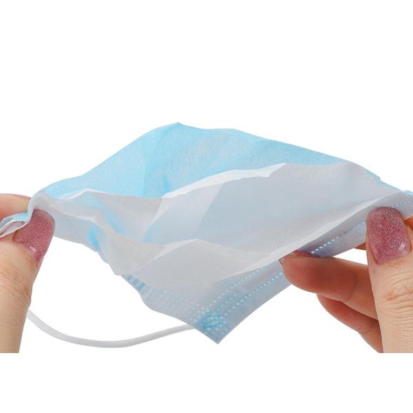 PPE Tattoo Accessories 3 Ply Face Mask With Comfortable Earloop