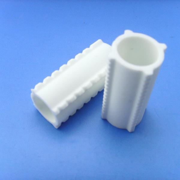 Custom Shape High 99 99.7% Alumina Ceramic Pipe