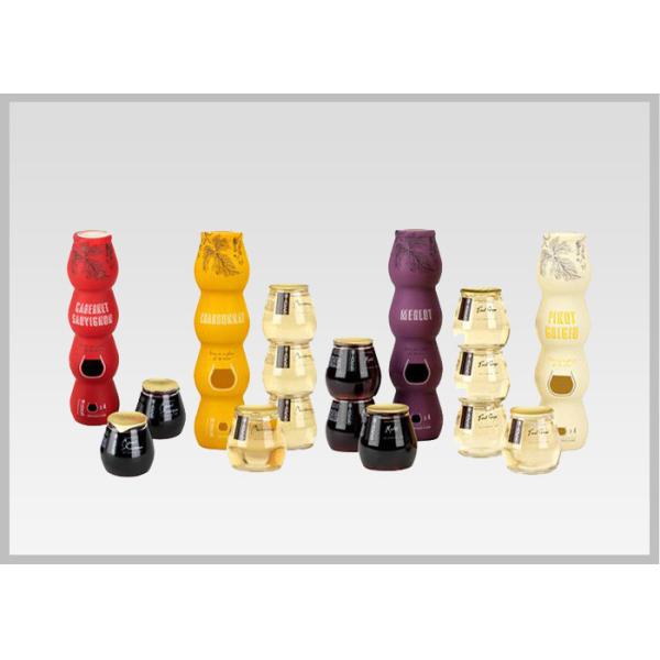 PVC PET OPS Drink Bottle Labels Self Adhesive For Soft Beverage Bottle Drink