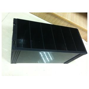 Lead Acid Battery Housing / Injection Moulding Service / Six Battery Cavities /