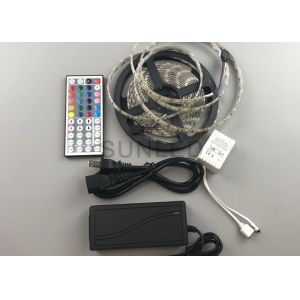 5050 Led Rgb Flexible Strip Lights Full Kit With 44 Keys IR Remote Controller