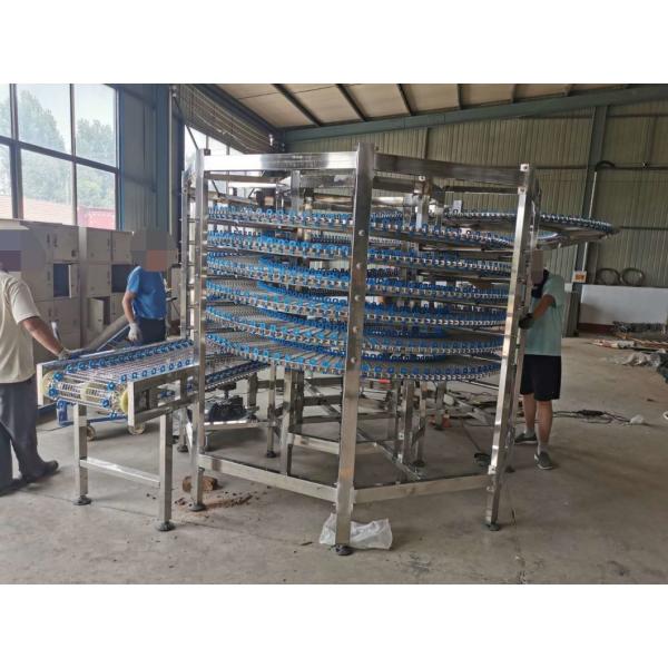 China Factory Manufacturer Croissant Bread Spiral Cooler Tower Sale