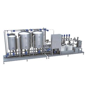 Double Circuits 500L Fruit Juice CIP Cleaning Tanks