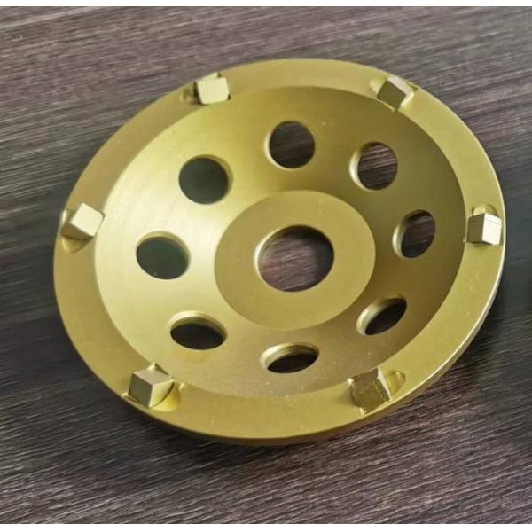 Buy 100MM To 250mm Diamond Grinding Pad PCD Marble Polishing Pads at wholesale prices