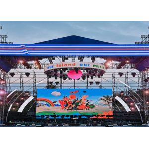 SMD IP65 Outdoor Full Color LED Display Screen P10 Building Advertising LED