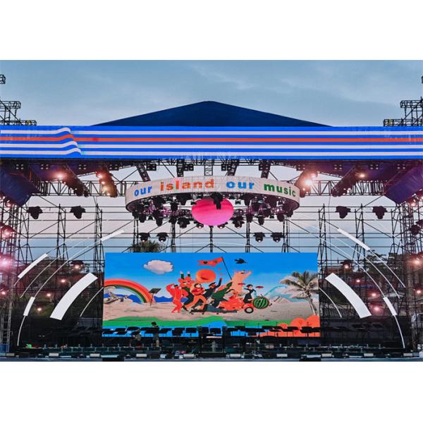SMD IP65 Outdoor Full Color LED Display Screen P10 Building Advertising LED