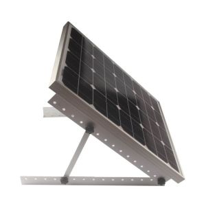 ISO9001 Certified Customized Solar Panel Mounting Fabrication Zinc Plated Iron