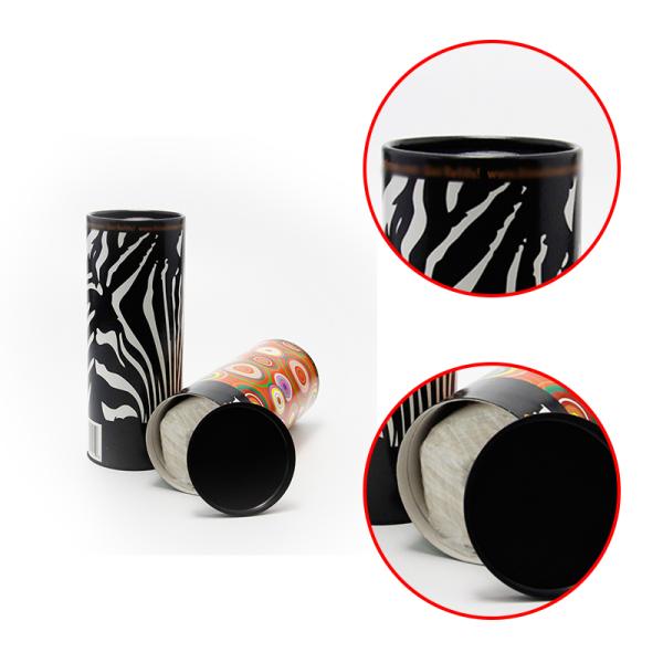 Moisture Proof Recycled Cylinder Paper Tube For Car Tissue Cardboard Paper Tube With Window Lid