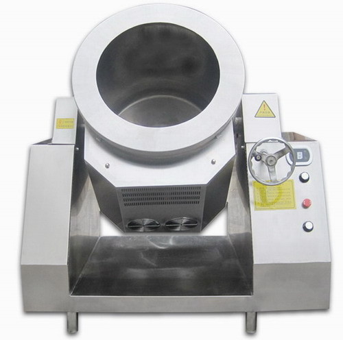 Buy Commercial Automatic Cooking Machine Tilting Electromagnetic Rotating Wok Machine at wholesale prices