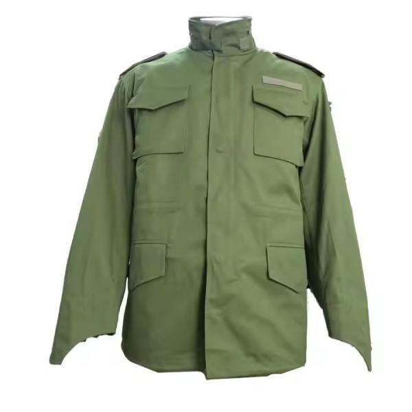 Buy High Quality Tear-resistant Winter  Green Field Coat Tactical M65 Jacket For Men Hiking Training And Outdoor Sport at wholesale prices