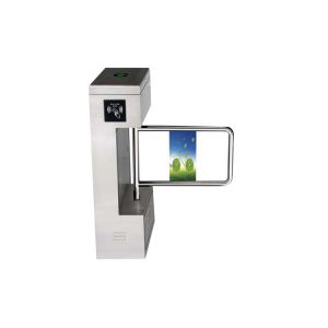 Subway / Metro Electronic Pedestrian Swing Gate Waist Height Turnstiles