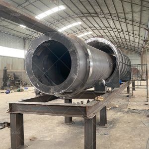 7CBM Capacity Continuous Charcoal Powder Making Machine for Peanut Shell