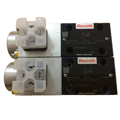Buy Rexroth Hydraulic Relief Valve DBETX-1X/50G24-8NZ4M  Robust Construction And Precise Electronic Control at wholesale prices