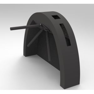 Automatic Access Control Tripod Security Gates Fingerprint Rs485 Communication