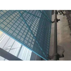 Round Hole Galvanized Plate Perimeter Safety Screens Perforated
