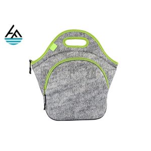 Sublimation Blank Insulated Neoprene Lunch Sack For Outdoor Picnic