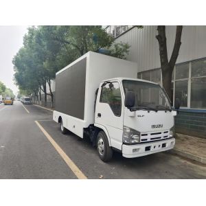 China Full Color P5 P6 Mobile LED Billboard Trucks Isuzu Mobile Digital Billboard Truck on sale