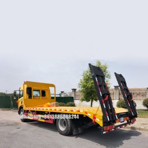 FAW 4x2 Large Plate Flatbed Transport Truck 10 Tons Platform Truck Euro 6