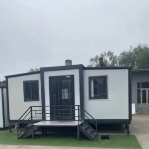 Electro Galvanized Steel Structure Garden Living 2 Bedroom Prefabricated Modular