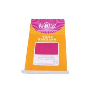 Waterproof Woven Polypropylene Feed Bags Duck / Chicken Feed Sacks With Liner