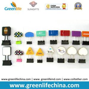 China Factory Promotional Gift Clip Office Supply W/Custom Logo