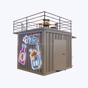 Modern Design Supermarket Mobile Container Coffee Bar Houses 10ft Mini Popup