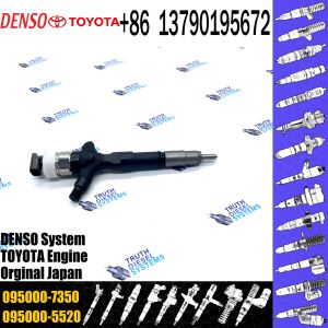 High Quality Common Rail Fuel Injector 095000-7350 For TOYOTA LAND CRUISER 1KD