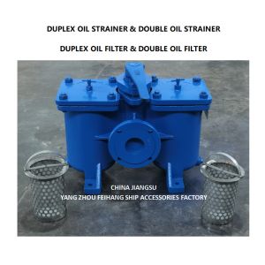 MESH 100 DN65 MATERIAL DUPLEX FUEL FILTER CAST IRON CLASS