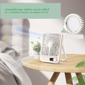 Portable Mini Cooling Fan for Office Home Rechargeable Small Foldable Personal