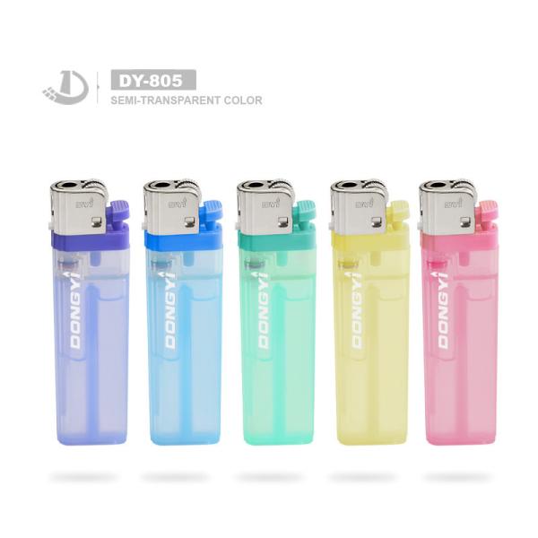 Quality Dongyi Electronic Flint Lighter Customizable 8.05*2.18*0.92 CM Customized Request for sale