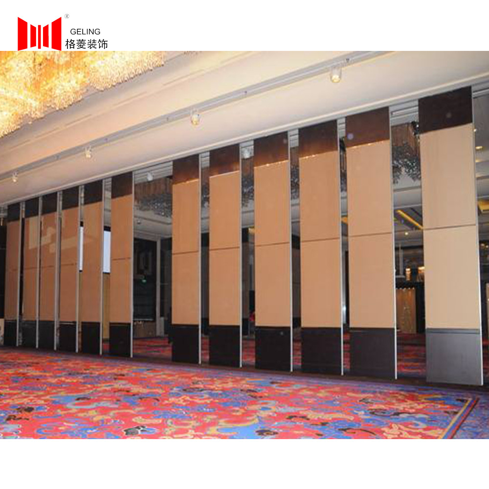 Quality Movable Office Acoustic Folding Partition Walls 55db Sound Insulation for sale