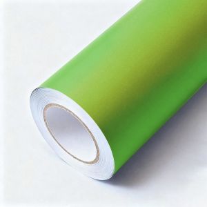 Matt Magic Green Gold Vinyl Wrap Customized Holographic Wrap For Cars HYH1048