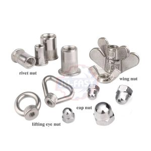 M3 M4 M5 M6 M8 M10 Brass Butterfly Wing Nut Flat Head Rivet Nuts with 100%