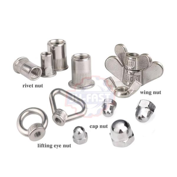 M3 M4 M5 M6 M8 M10 Brass Butterfly Wing Nut Flat Head Rivet Nuts with 100%