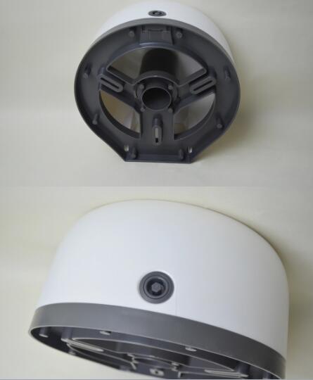 Bathroom Round Jumbo Roll Tissue Dispenser Durable High Impact Rigid Construction