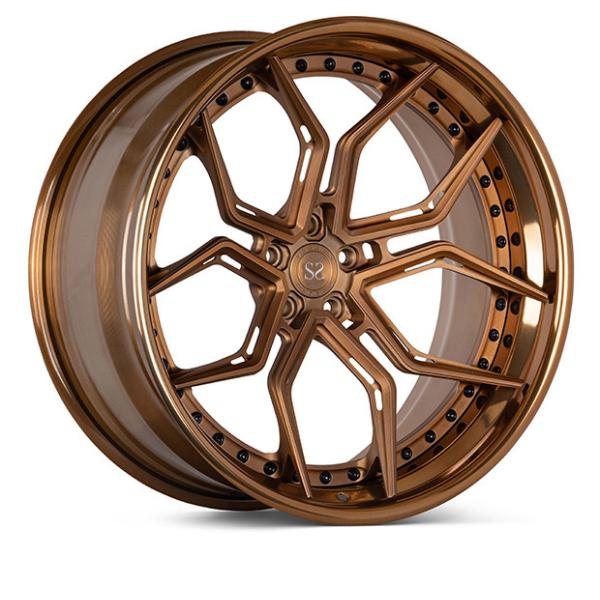 Hyper Black Audi Forged Wheel Rims For BMW M3 / M4 / M5 Deep Concave