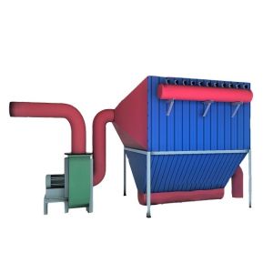 Central Woodworking Cloth Bag Pulse Dust Removal System for Industrial Biomass
