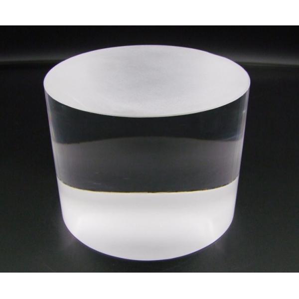 Optical Glass 150*150mm Transparent Direct Drawn Quartz Ingot