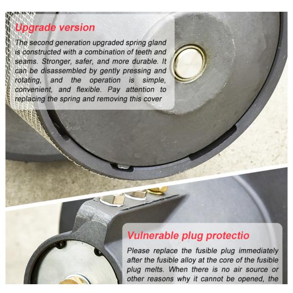 Customized Color 4 Inch Fuel Tank Truck Emergency Shut-off Mechanical Bottom Valve Normal Temperature and Media