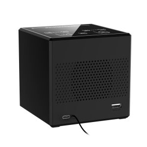 CE Approval 140° Lenses Wifi Alarm Clock Camera Night Vision