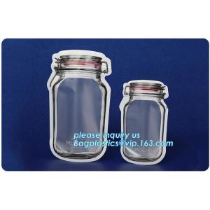 Resealable three -side sealed Aluminum Foil Zip Lock Bag/Food Moisture-proof k