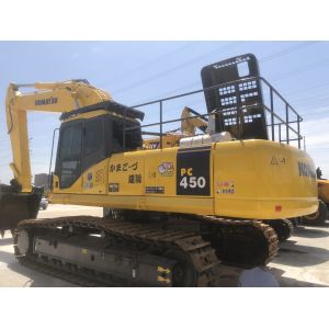 Japan Used Hydraulic Crawler Excavator Komatsu PC450 45 Ton with 2M³ Bucket