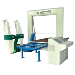 Quality High Speed Rigid PU Foam Vacuum Cutting Machine Full Automatic , Foam CNC Cutter for sale